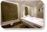 A premium bathroom (avaiable as an upgrade)