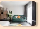 The Ariane Hotel's family 'Prestige Superior' room comprising a large double and good-sized sofa bed which will be made up for you ready for a good night's sleep!